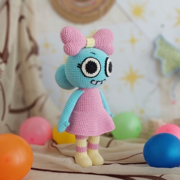 Poppy the Bubble amigurumi pattern by Iryna Zubova