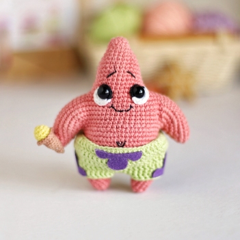 Patrick Star the Starfish amigurumi pattern by Loopy Pattern