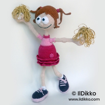 Pompom Polly amigurumi pattern by IlDikko