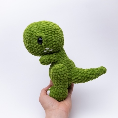 Troy the T-Rex amigurumi pattern by Theresas Crochet Shop