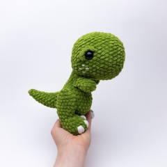 Troy the T-Rex amigurumi by Theresas Crochet Shop