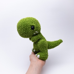 Troy the T-Rex amigurumi pattern by Theresas Crochet Shop
