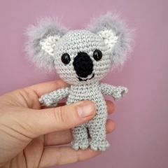 Amala the Koala amigurumi pattern by YukiYarn Designs
