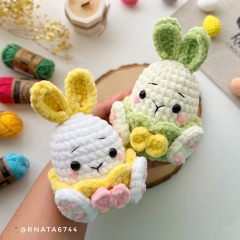 Easter Plush Bunny amigurumi pattern by RNata