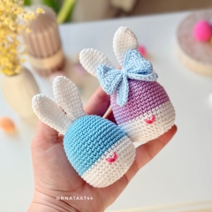 easter Bunny Eggs amigurumi by RNata