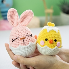 Egg Snail amigurumi pattern by Lennutas