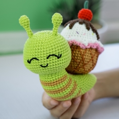 Summer Snail amigurumi pattern by Lennutas