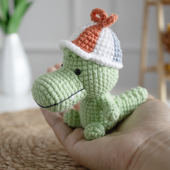 Mini Alligator amigurumi pattern by GatoFio