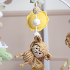 Safari Crib Mobile amigurumi pattern by GatoFio