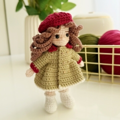 Baby girl amigurumi by Fluffy Tummy