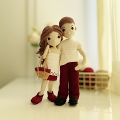 Family amigurumi by Fluffy Tummy