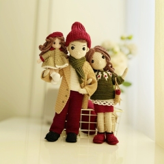 Family amigurumi pattern by Fluffy Tummy