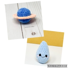 Mini Amigurumi Bundle amigurumi by Whimsical Yarn Creations