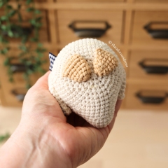 Little Cottage Goose amigurumi by THEODOREANDROSE