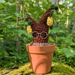 Sir lemington the  lemon tree amigurumi pattern by Cosmos.crochet.qc