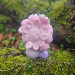 Tattie the Love Flower amigurumi by LittleEllies_Handmade