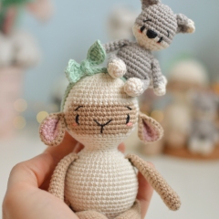 Beela and Bito amigurumi by O Recuncho de Jei