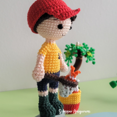 Catching fish - Little Moments amigurumi pattern by Schipper Amigurumi