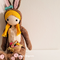 Doll Robin and Outfit Bunny amigurumi pattern by Schipper Amigurumi