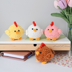 Easter Chicken amigurumi pattern by unknown