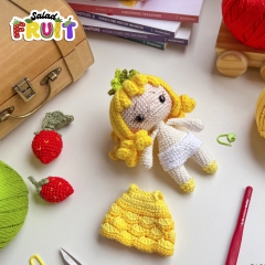 Salad Fruit - Pineapple amigurumi pattern by GatoMia