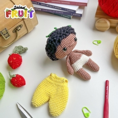 Salad Fruit - Sicilian Lemon amigurumi pattern by GatoMia