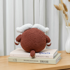 Baby Bison Cow amigurumi by The Loop Story