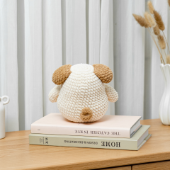 Baby Pug Dog amigurumi by The Loop Story