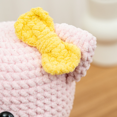 Pinky Baby Pig  amigurumi pattern by The Loop Story