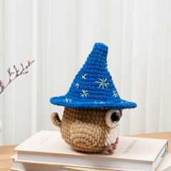Magic Wizard Owl  amigurumi pattern by The Loop Story