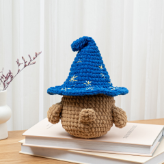 Magic Wizard Owl  amigurumi by The Loop Story