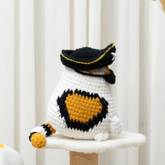 Pirate Calio Cat amigurumi pattern by The Loop Story