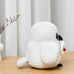 Snowy Owl amigurumi by The Loop Story