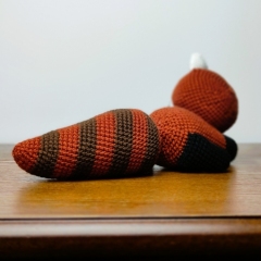Akai the Red Panda amigurumi pattern by Miss Cuddlington