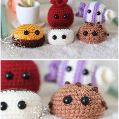 Chubby Chocolates amigurumi pattern by LikeALigerCrochet