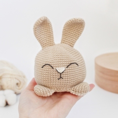 Reversible toy Bunny & Cat amigurumi by AmiGuide