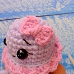Jellyfish amigurumi pattern by Pattern4Craft