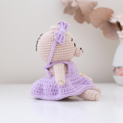 Bella the Spring Bear amigurumi pattern by Handmade by Ani