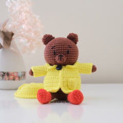 Hudson the Rain Bear amigurumi by Handmade by Ani