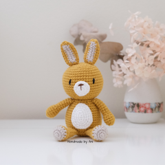 Theodore the Bunny amigurumi pattern by Handmade by Ani