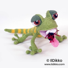 Giorgio the gecko amigurumi by IlDikko