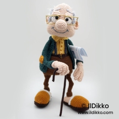 Grandpa Greg amigurumi pattern by IlDikko