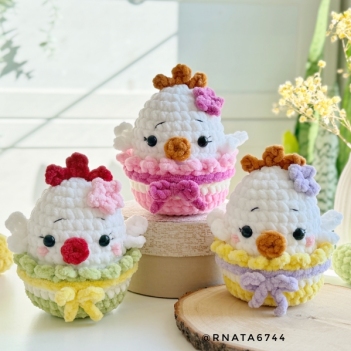 Easter Plush Chicken amigurumi pattern by RNata
