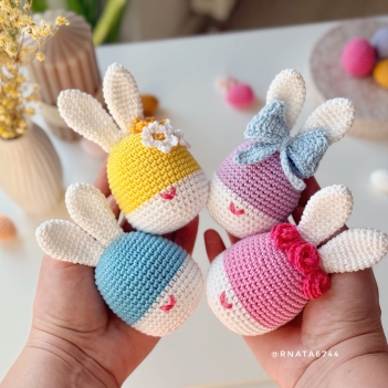 easter Bunny Eggs amigurumi pattern by RNata