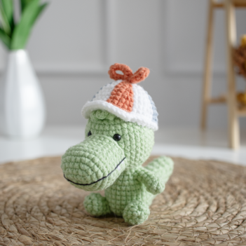 Mini Alligator amigurumi pattern by GatoFio