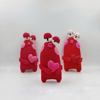 Little Monster Agape amigurumi pattern by IwannaBeHara