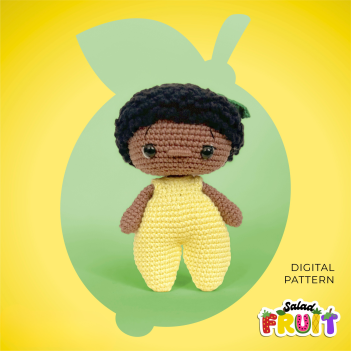 Salad Fruit - Sicilian Lemon amigurumi pattern by GatoMia