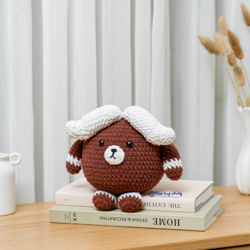 Baby Bison Cow amigurumi pattern by The Loop Story