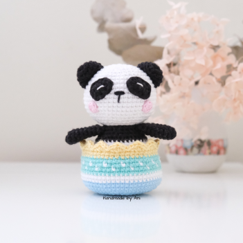 Pacey the Panda amigurumi pattern by Handmade by Ani