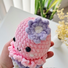 Crochet Plush Jellyfish amigurumi pattern by RNata